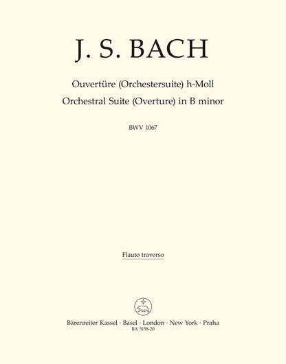 Overture (Orchestral Suite) In B Minor BWV 1067