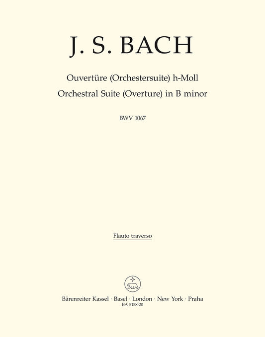 Overture (Orchestral Suite) In B Minor BWV 1067