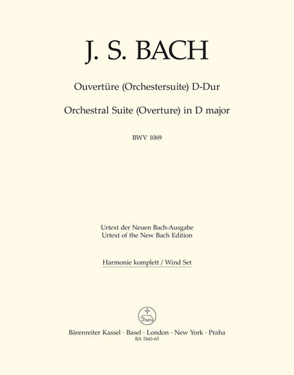 Overture (Orchestral Suite) In D Major BWV 1069