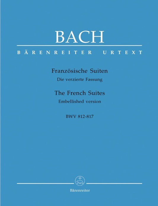 Bach - French Suites Bwv 812-817 Urtext Urtext Edition Book