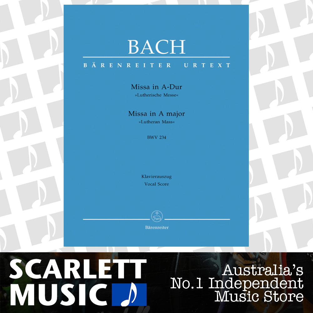 Mass In A Major BWV 234 "Lutheran Mass 2" — view 2