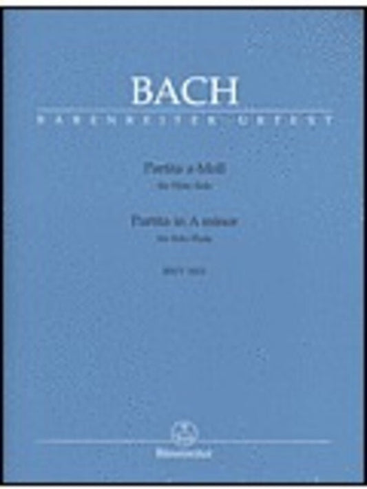 Sonata A Min Bwv 1013 Flute Solo Urtext (Softcover Book) Urtext Edition Book