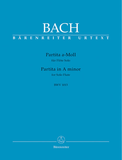 Partita Für Flöte Solo A-Moll BWV 1013