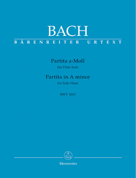Partita Für Flöte Solo A-Moll BWV 1013
