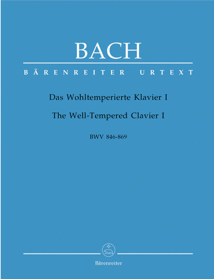 Bach Well Tempered Clavier Book 1 BWV 846-869 Piano Sheet Music