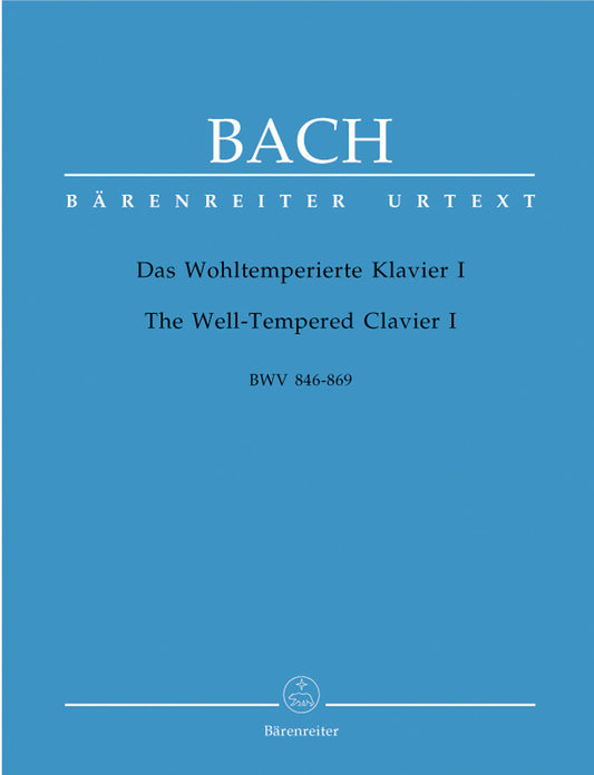 Bach Well Tempered Clavier Book 1 BWV 846-869 Piano Sheet Music