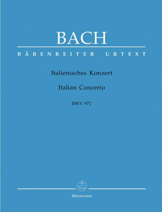 Bach - Italian Concerto BWV 971 Urtext Edition for Piano