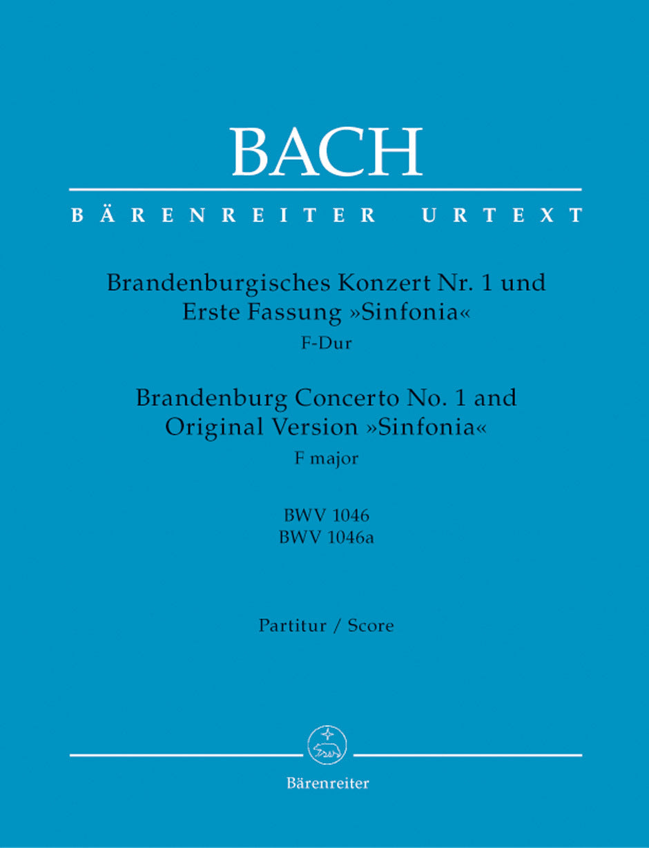 Brandenburg Concerto No 1 Full Orchestra Sheet Music