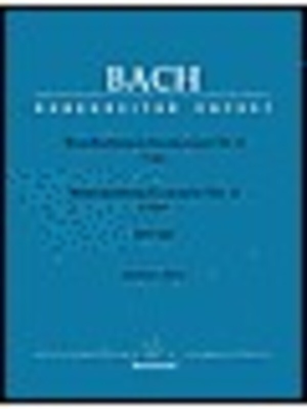 Brandenburg Concerto No 4 Violin Solo Part Book
