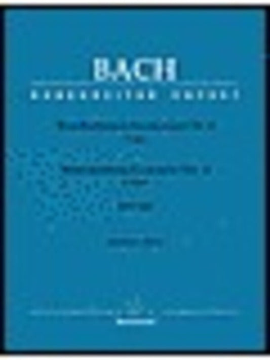 Brandenburg Concerto No 4 Violin Solo Part Book