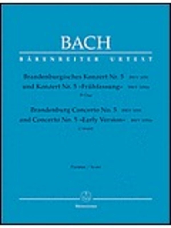 Brandenburg Concerto No 5 Score
