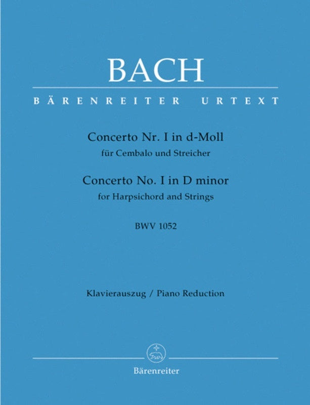 Concerto Bwv 1052 D Min 2P 4H