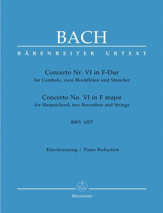 Concerto BWV 1057 F 2P 4H