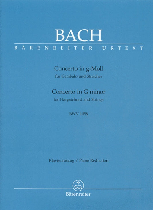 Concerto Bwv 1058 G Min 2P 4H