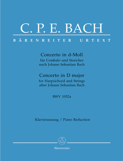 Harpsichord Concerto In D Minor BWV 1052A