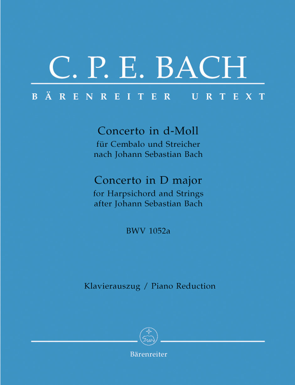 Harpsichord Concerto In D Minor BWV 1052A