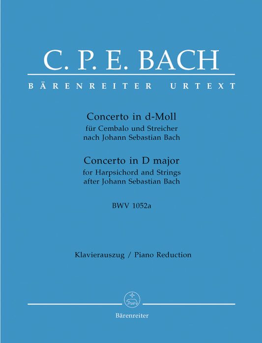 Harpsichord Concerto In D Minor BWV 1052A