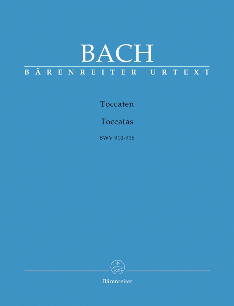 Bach Toccatas BWV 910-916 Piano Urtext Edition Edited by Peter Wollny