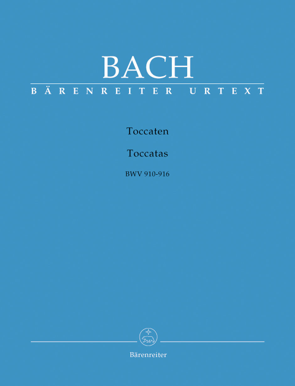 Toccatas BWV 910-916 for Piano and Harpsichord Sheet Music