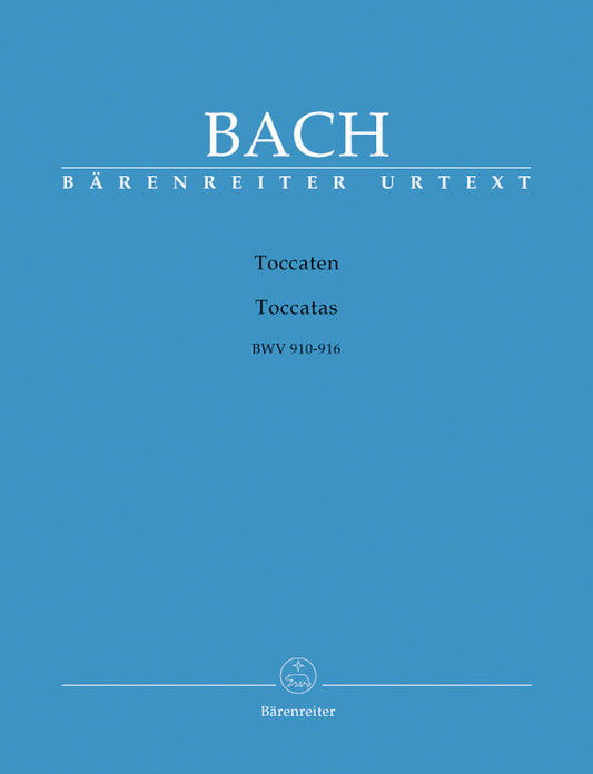 Toccatas BWV 910-916 for Piano and Harpsichord Sheet Music