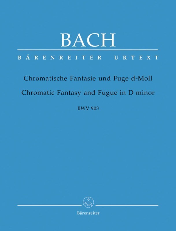 Chromatic Fantasy And Fugue Bwv 903 Book