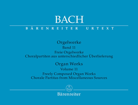 Freely Composed Organ Works. Chorale Partitas From Miscellaneous Sources