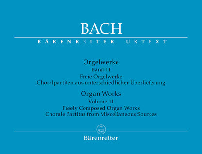 Freely Composed Organ Works. Chorale Partitas From Miscellaneous Sources