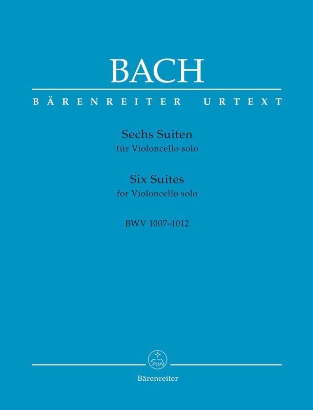 Bach: 6 Cello Suites BWV 1007–1012 — Cello Solo (Bärenreiter)