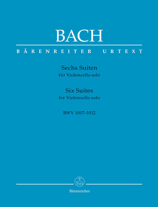 Six Suites For Violoncello Solo BWV 1007-1012