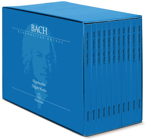 Bach Complete Organ Works 11 Volume Set by Bärenreiter