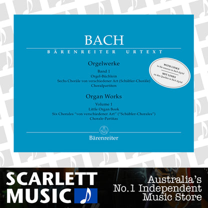 Little Organ Book / Six Chorales "Von Verschiedener Art" (Schübler-Chorales) / Chorale-Partitas — view 2