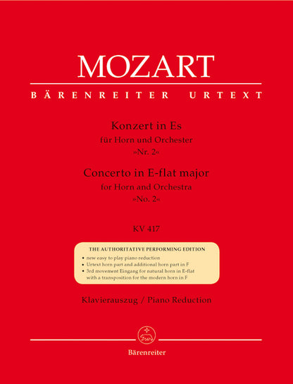 Concerto For Horn Und Orchestra No. 2 In E-Flat Major K. 417