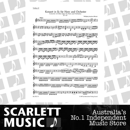 Concerto For Horn And Orchestra No. 3 In E-Flat Major K. 447 — view 2