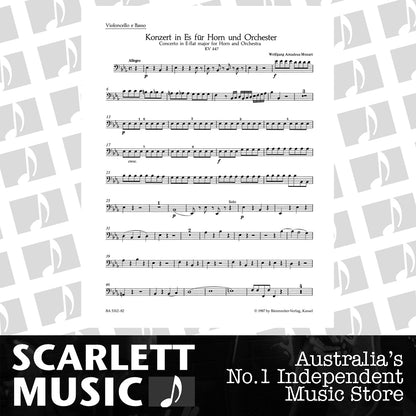 Concerto For Horn And Orchestra No. 3 In E-Flat Major K. 447 — view 2