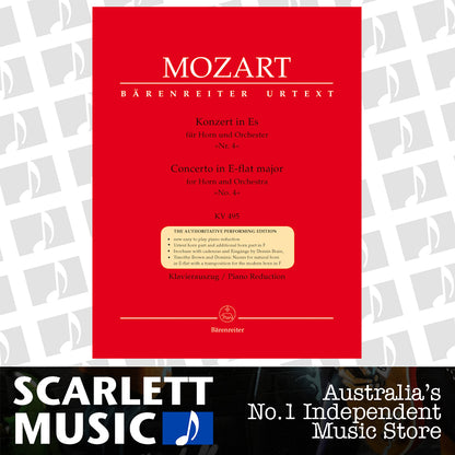 Concerto For Horn And Orchestra No. 4 In E-Flat Major K. 495 — view 2