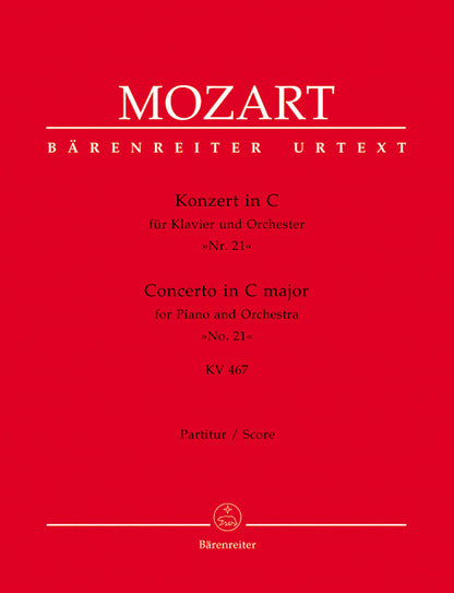Concerto For Piano And Orchestra No. 21 In C Major K. 467