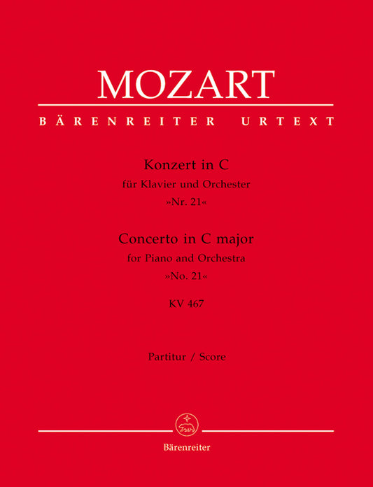 Concerto For Piano And Orchestra No. 21 In C Major K. 467