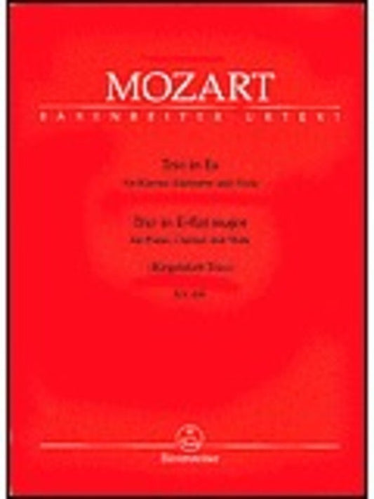 Trio E Flat K498 Piano Cla(Violin) Viola Score/Parts Urtext Book