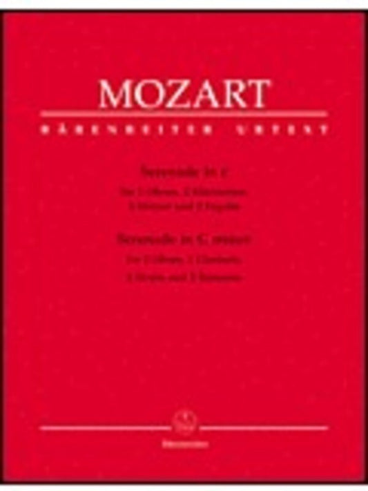 Serenade K 388 C Min 2Ob 2Clarinet 2French Horn 2Bassoon Book