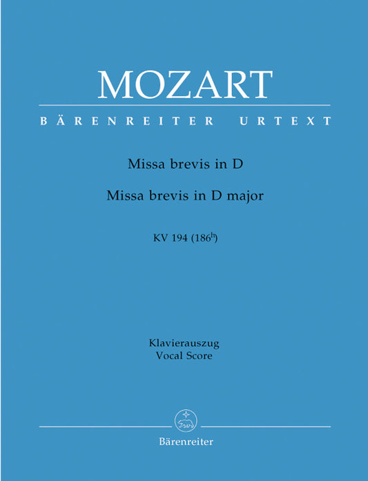 Missa Brevis In D Major K. 194 (186H)