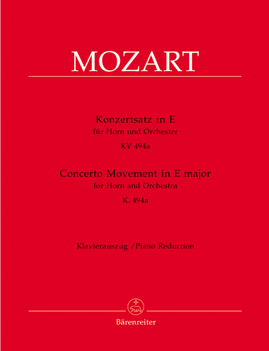 Symphony No 33 in B Flat K 319 Full Orchestra Sheet Music