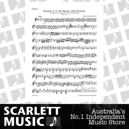 Concerto For Piano And Orchestra No. 17 In G Major K. 453 — view 2