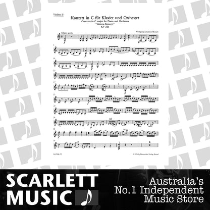 Concerto For Piano And Orchestra No. 8 In C Major K. 246 "Lützow Concerto" — view 2