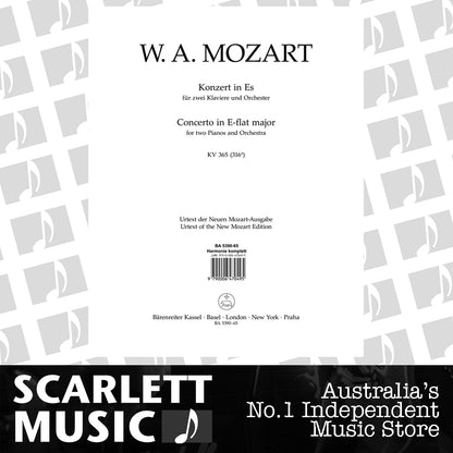 Concerto For Two Pianos And Orchestra No. 10 In E-Flat Major K. 365 (316A) — view 2