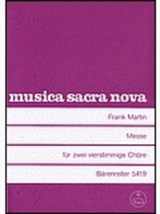 Mass For Two Mixed Voice Choirs (SATB&SATB)