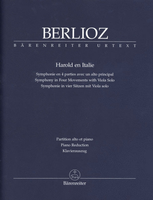 Harold In Italy Op 16 Vla/Piano Book