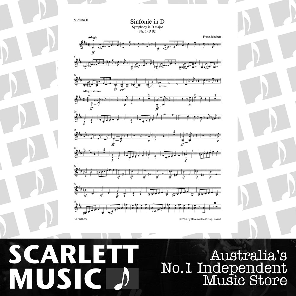Symphony No 1 Viola Sheet Music — view 2