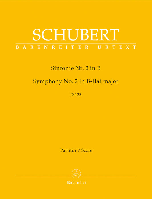 Symphony No 2 B Flat Wind Full Orchestra Sheet Music