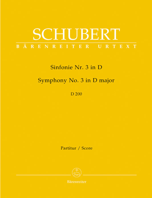 Symphony No 3 in D Full Score