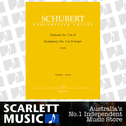 Symphony No 3 in D Full Score — view 2